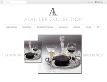 Tablet Screenshot of alanleecollection.com